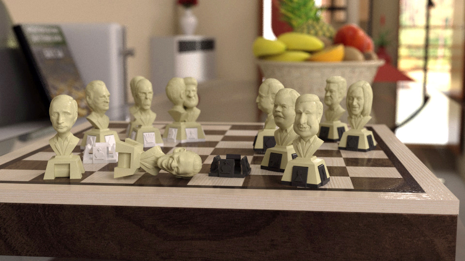 Политические шахматы: Поставь каждую фигуру на своё место